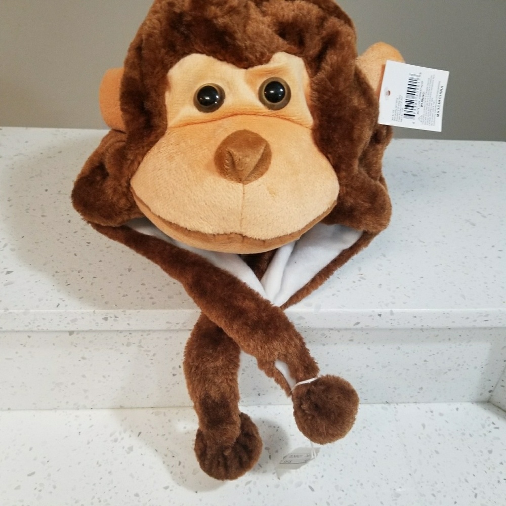 Kids winter animal hat,